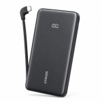Original Anker Zolo 10000mAh 22.5W Fast Charging Power Bank (Built-in USB-C Cable)